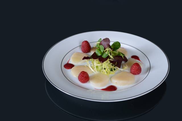 Salade mi-cuit Saint-Jacques