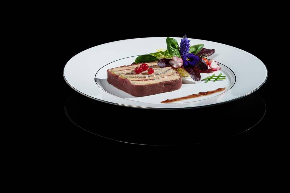 Mille-feuille de foie gras