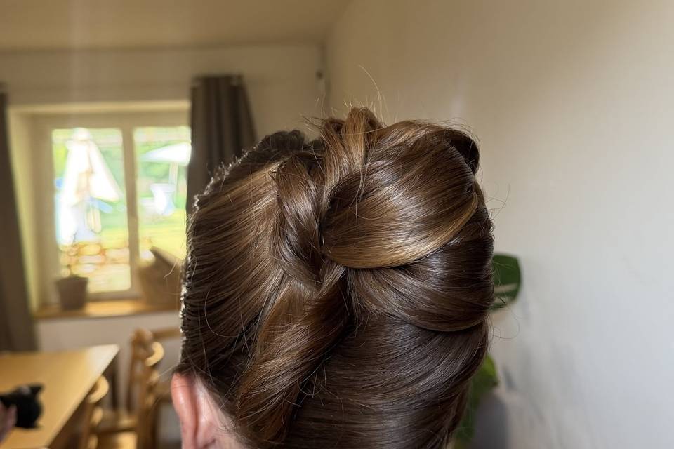 Chignon banane