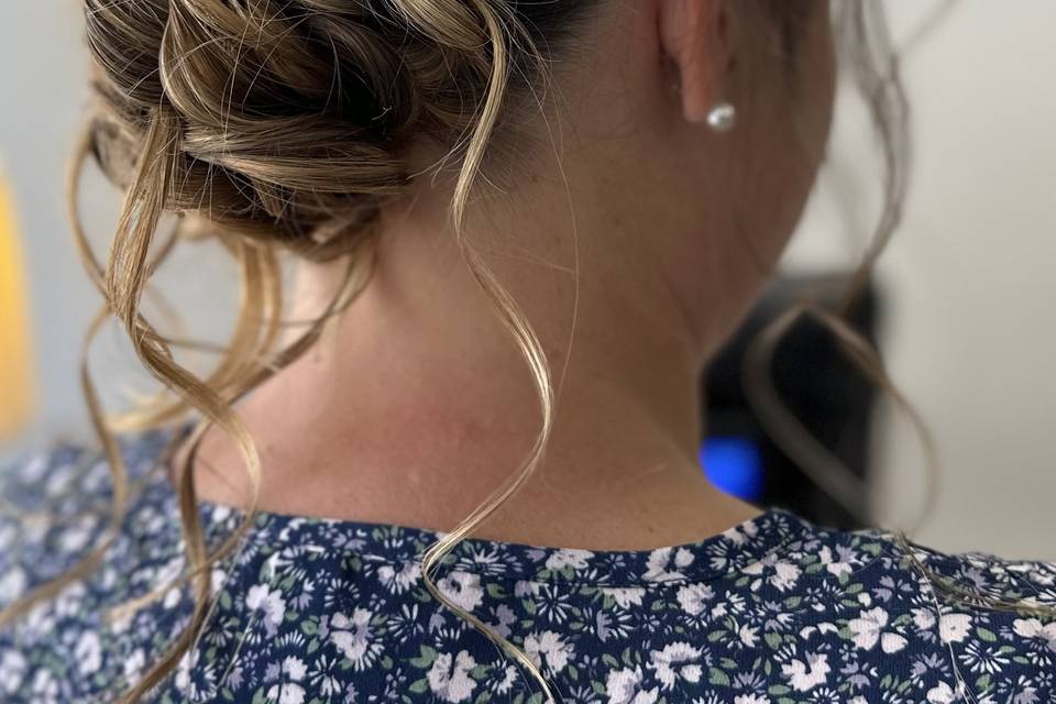 Chignon bohème