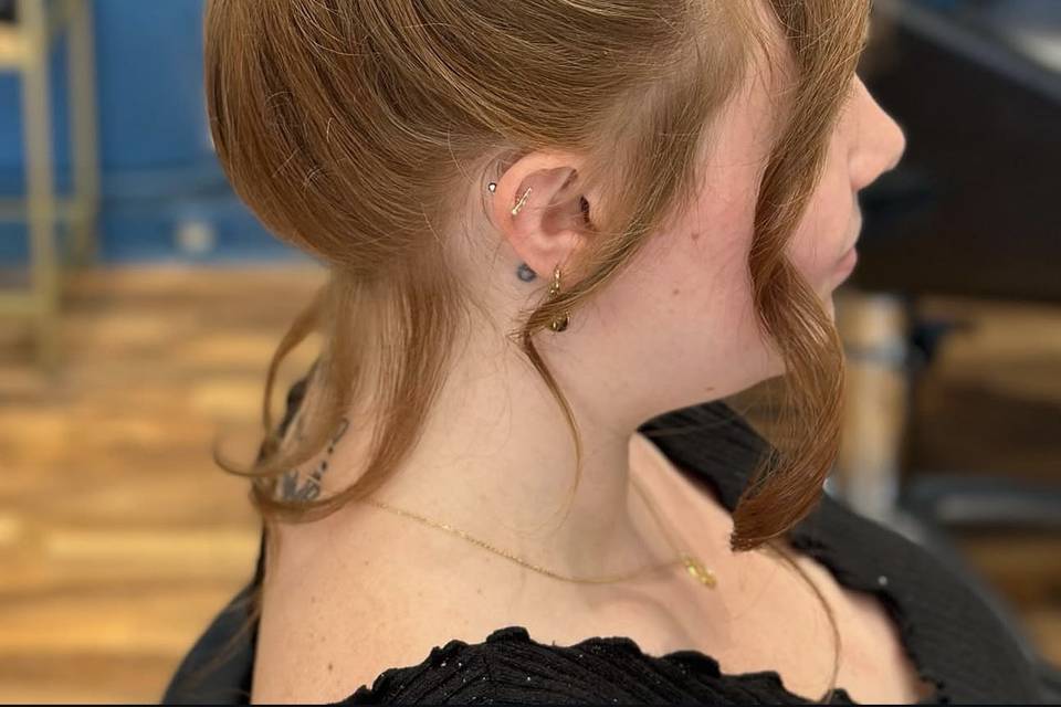 Chignon haut