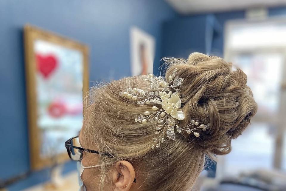 Chignon haut