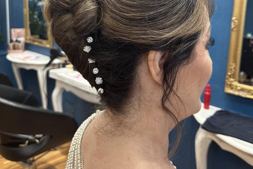 Chignon banane