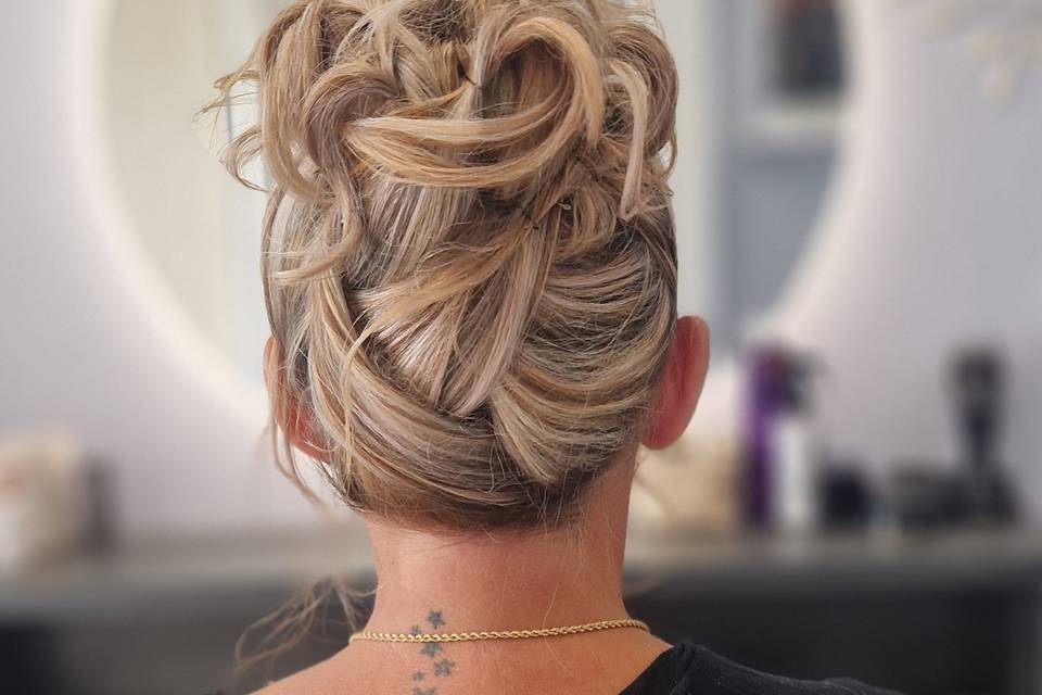 Chignon haut