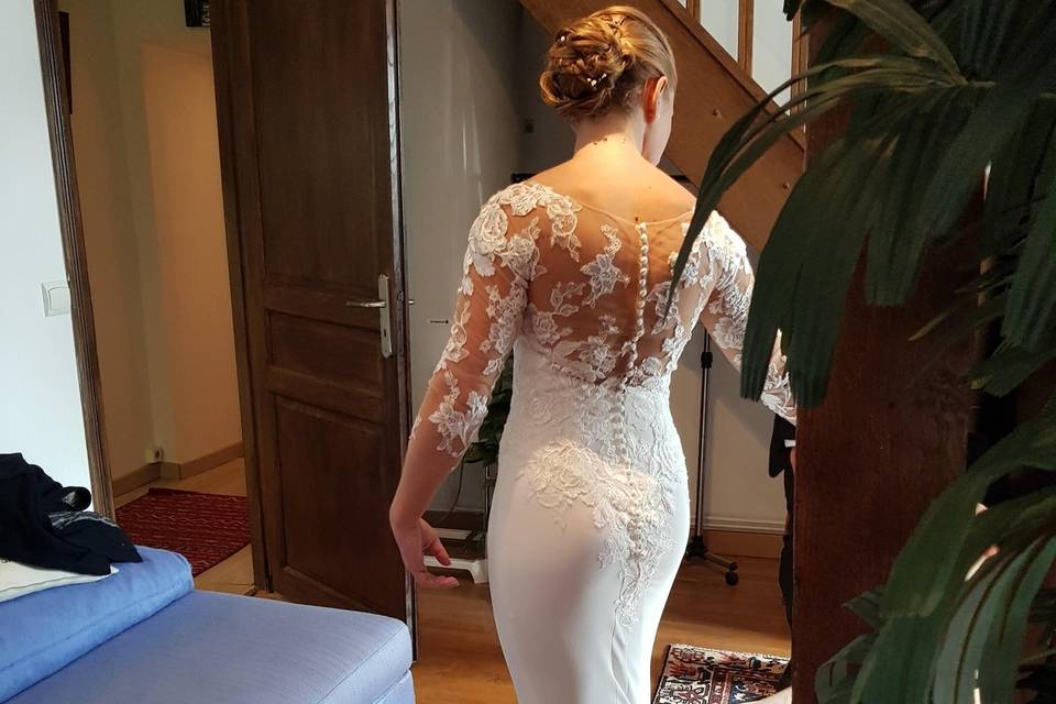 Chignon sophistiqué