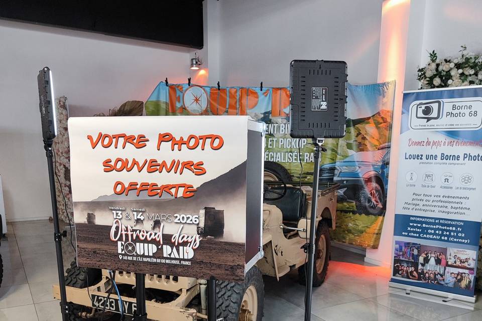 Off Road Equip Raid avec Jeep