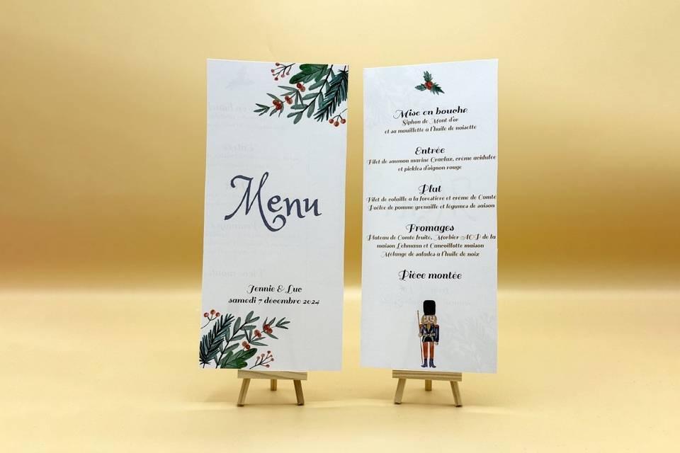 Menu - Casse Noisette