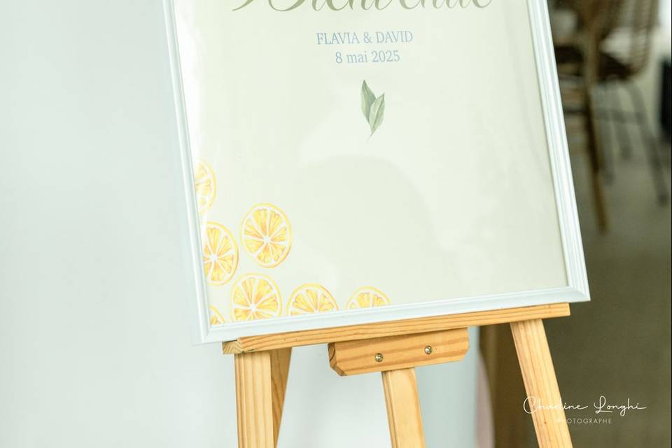 Panneau bienvenue - Dolce Vita