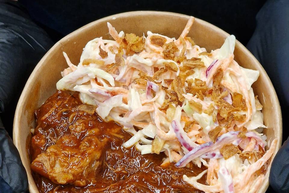 Bowl effiloché bbq