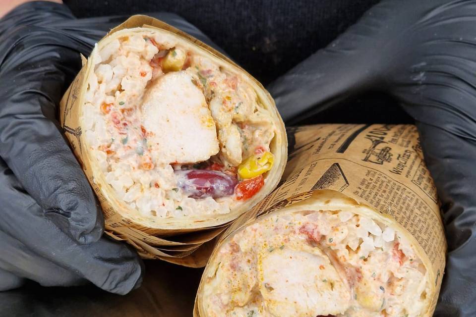 Burrito poulet