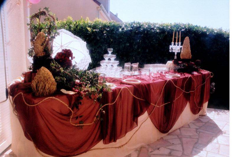 Clap cinéma - Mariage - Salles et tables - Art floral et décoration