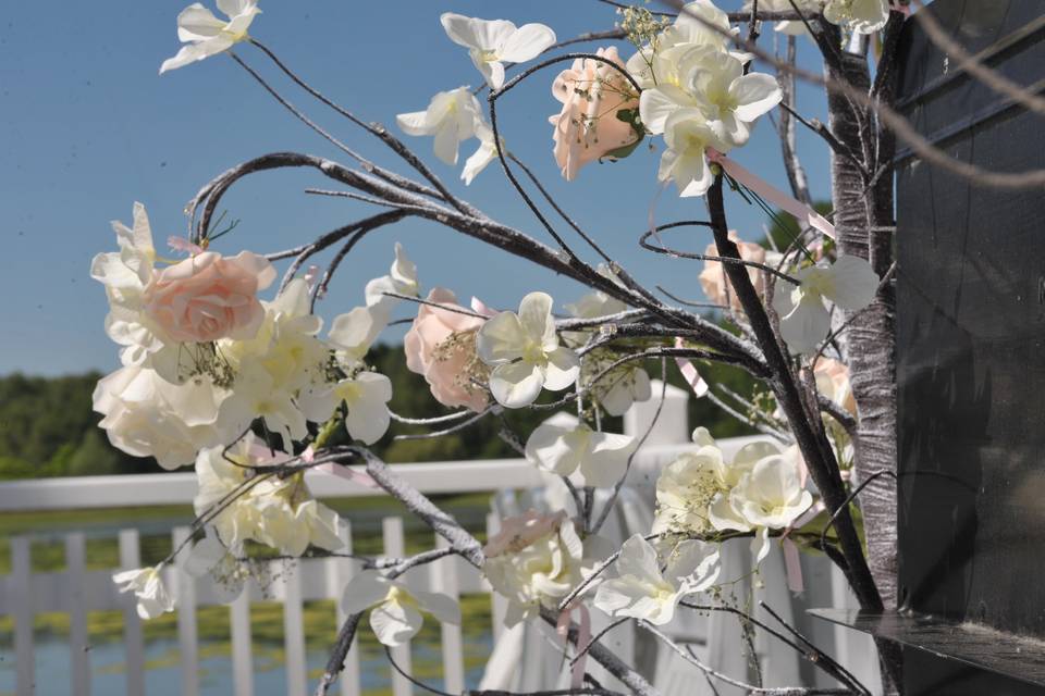 Arbre fleuri