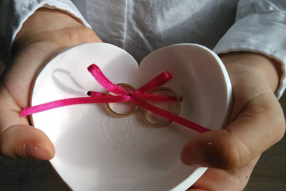 Porte alliances Coeur à Coeur