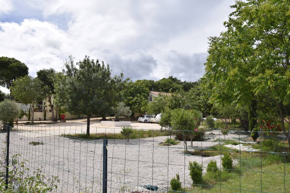 Vue jardin