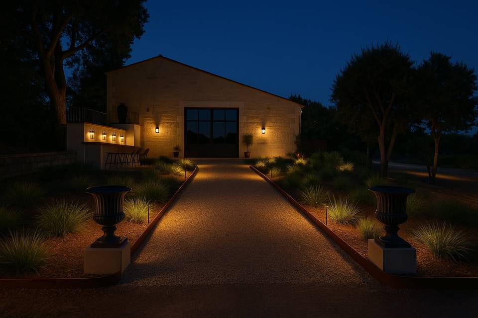 Entrée de la salle de nuit