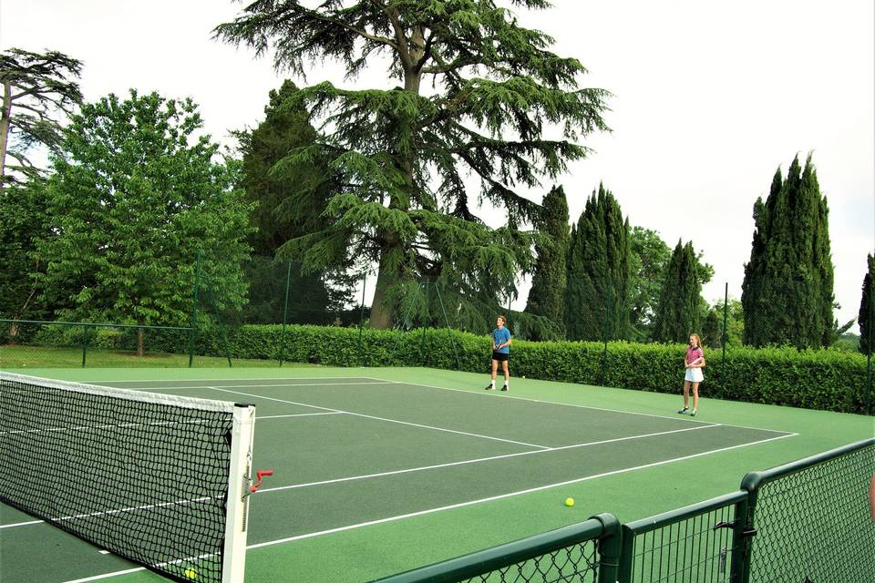 Terrain de tennis