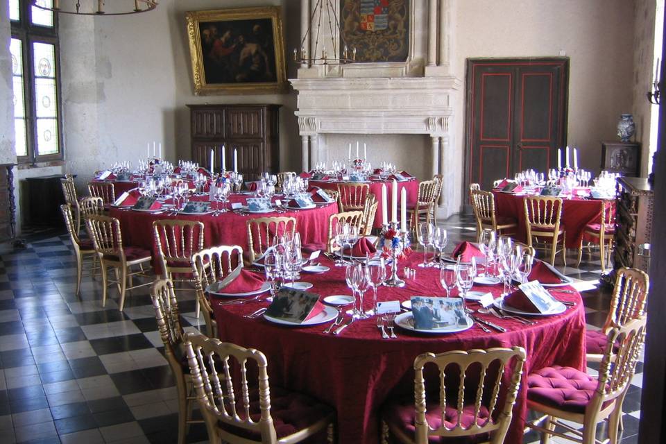 Mariage salles du Château