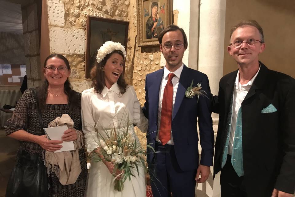 Mariage à Villamblard