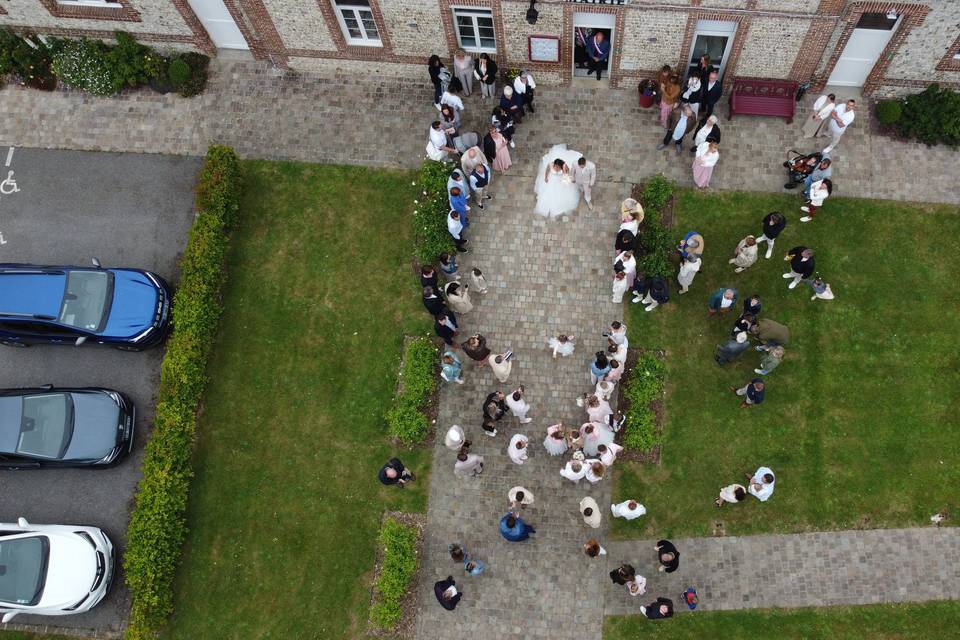 Sortie de Mairie drone