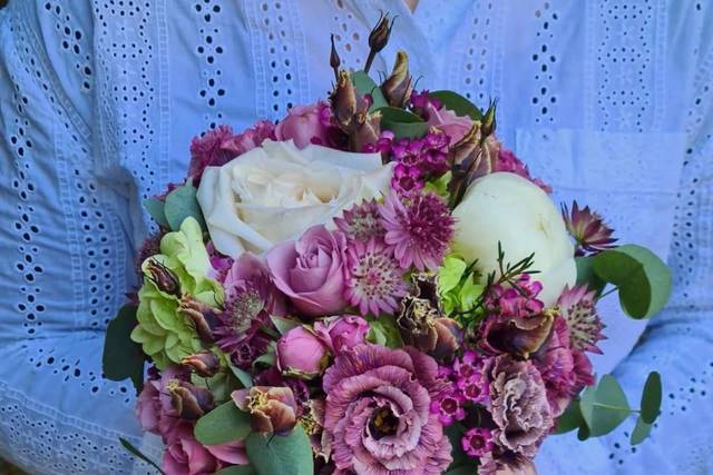 Bouquet de Mariée Violine