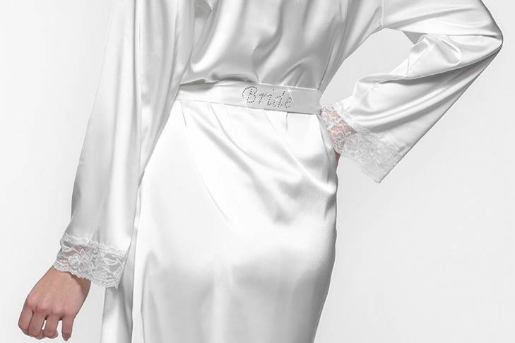 Kimono santin et dentelle