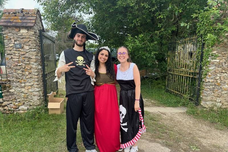 Animation pirate & princesse