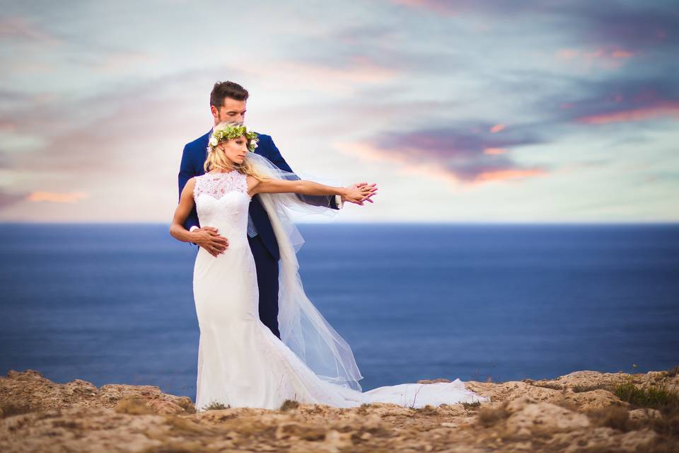 Séance photo Trash the dress