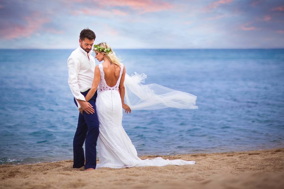 Séance photo Trash the dress