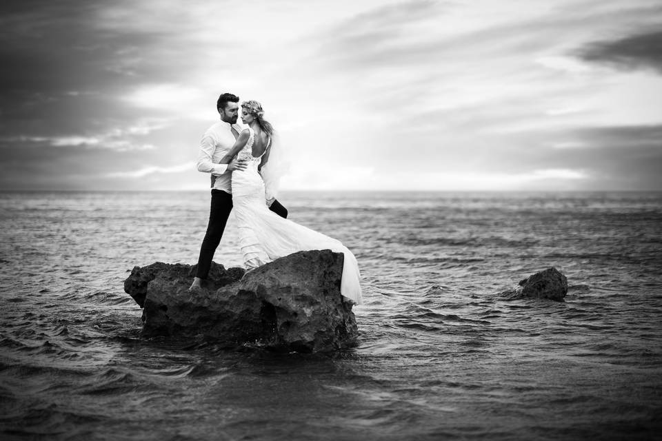 Séance photo Trash the dress