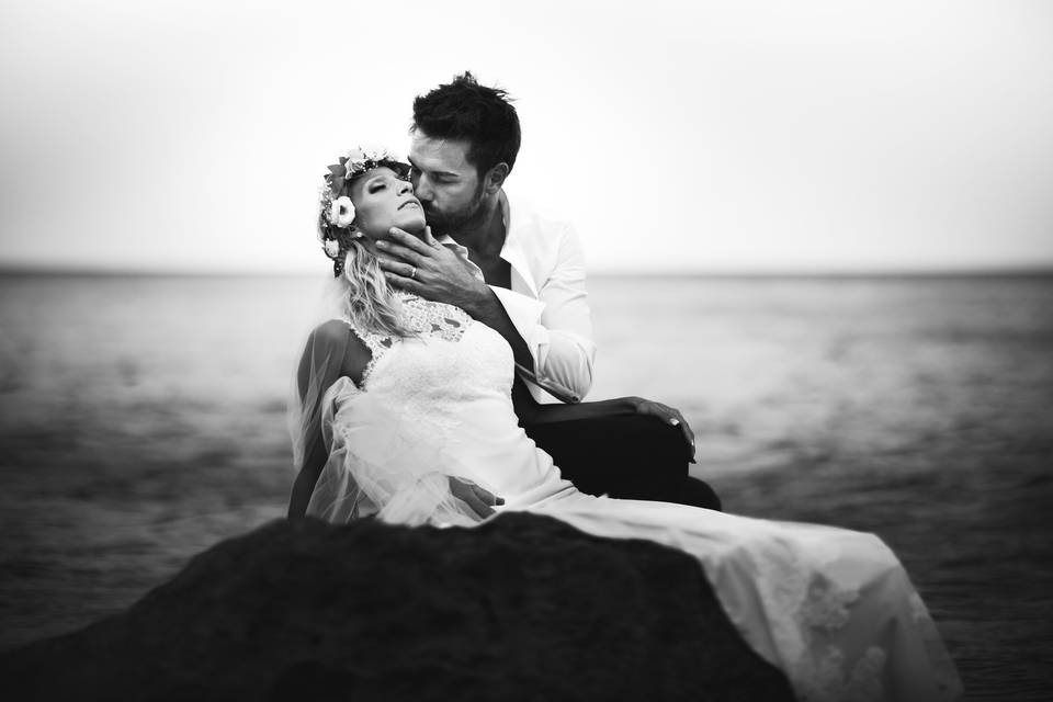 Séance photo Trash the dress