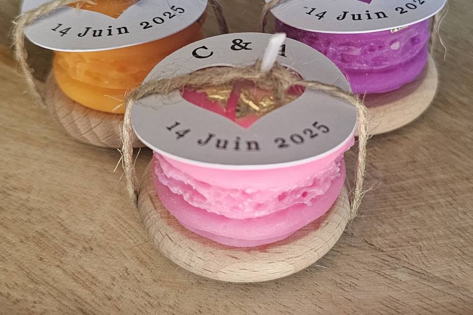 Macarons bois