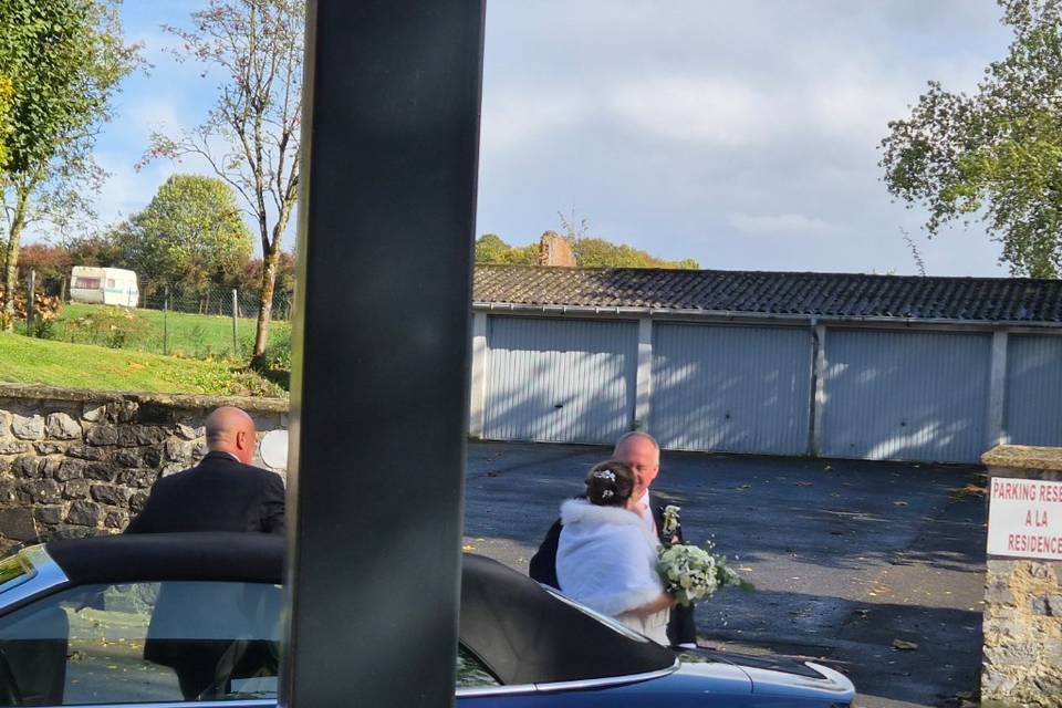 Arrivé des mariés