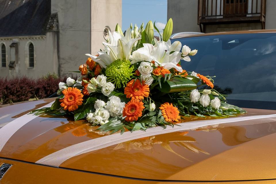 Bouquet voiture
