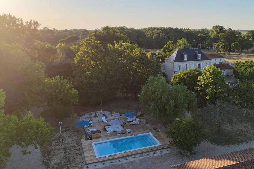 Vue aérienne