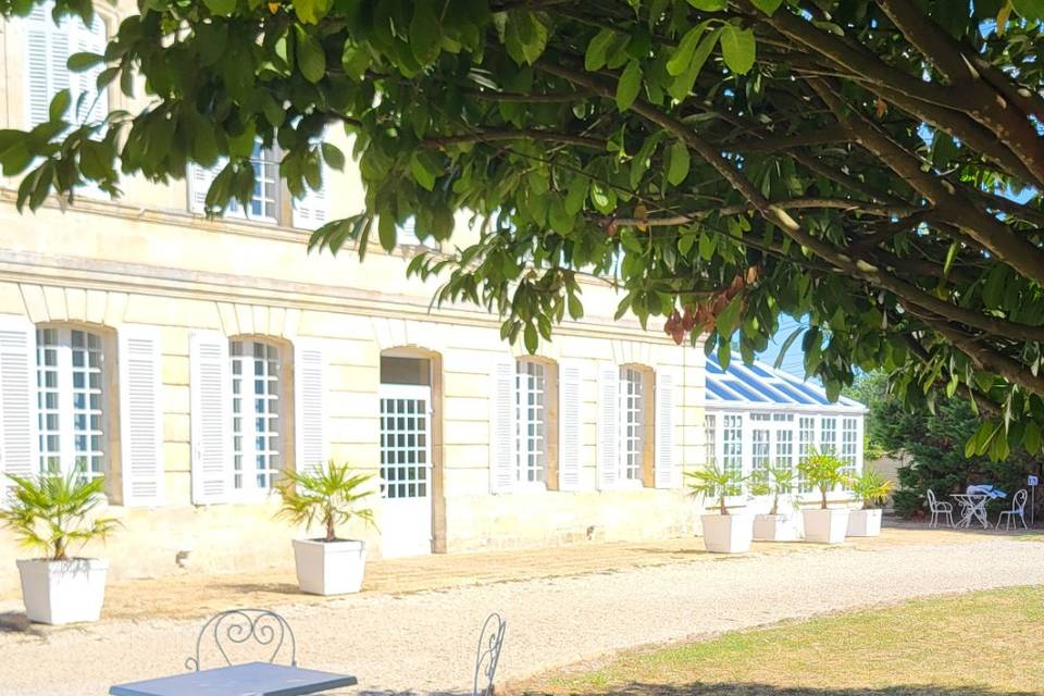 Espace ombragé