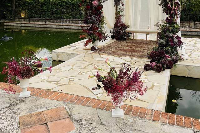Arche fleuri