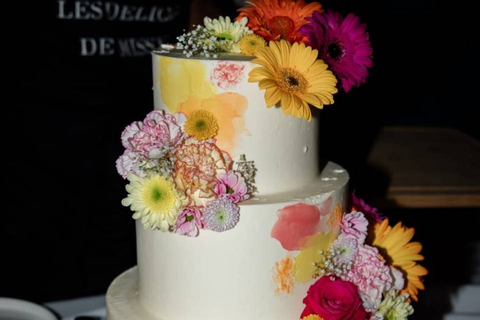 Wedding cake colore
