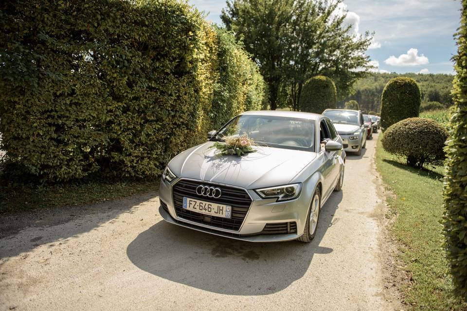 Voiture des mariés