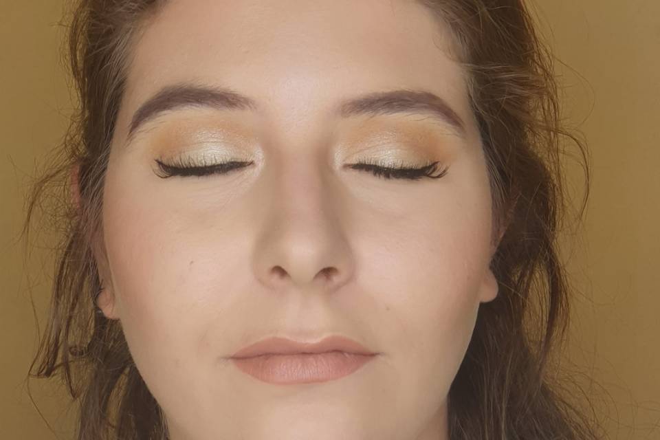 Maquillage essai mariée