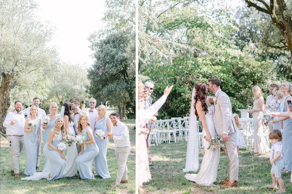 Mariage intime dans l'Aude