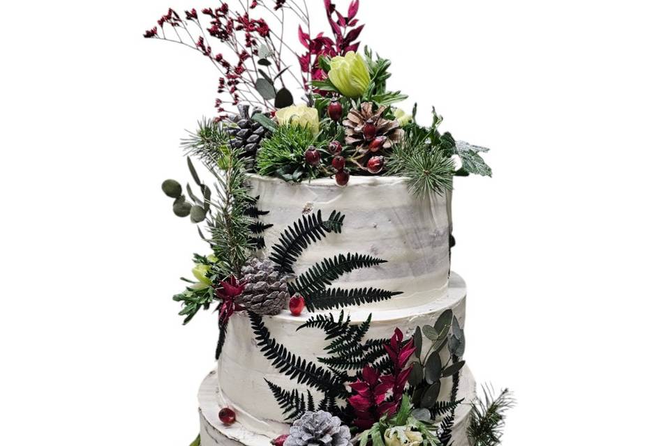 Wedding cake hivernal