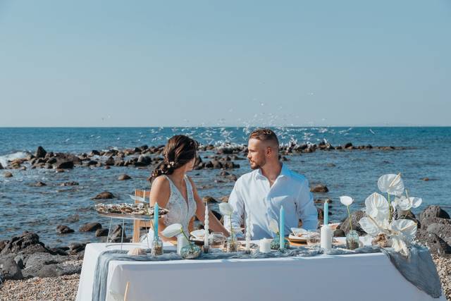 Table des mariés