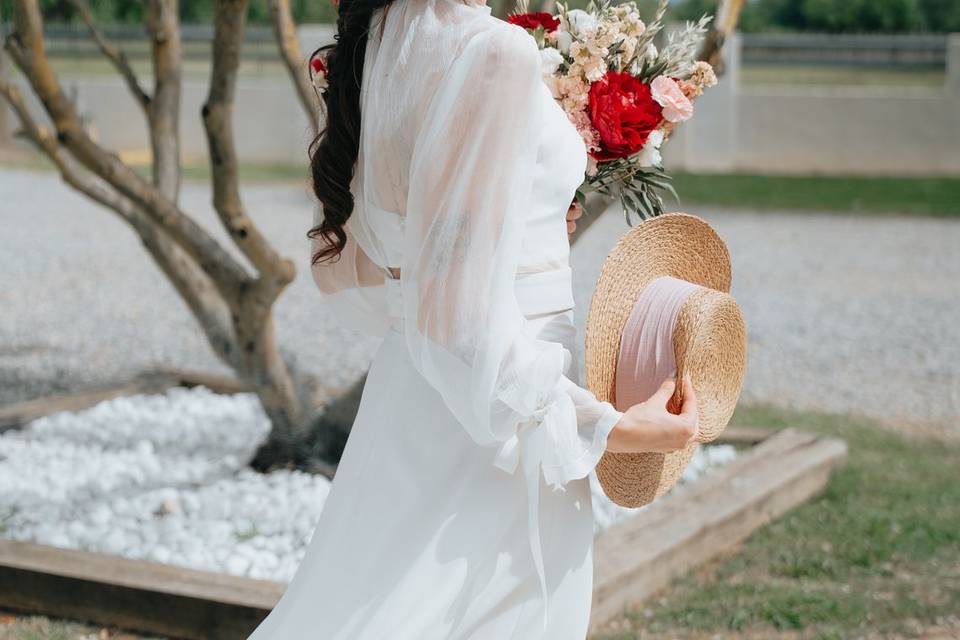 Portrait de la mariée