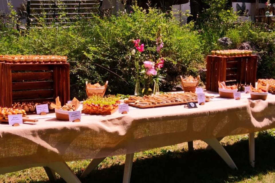 Buffet extérieur