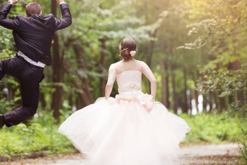 Mariage blanc & Fuchsia