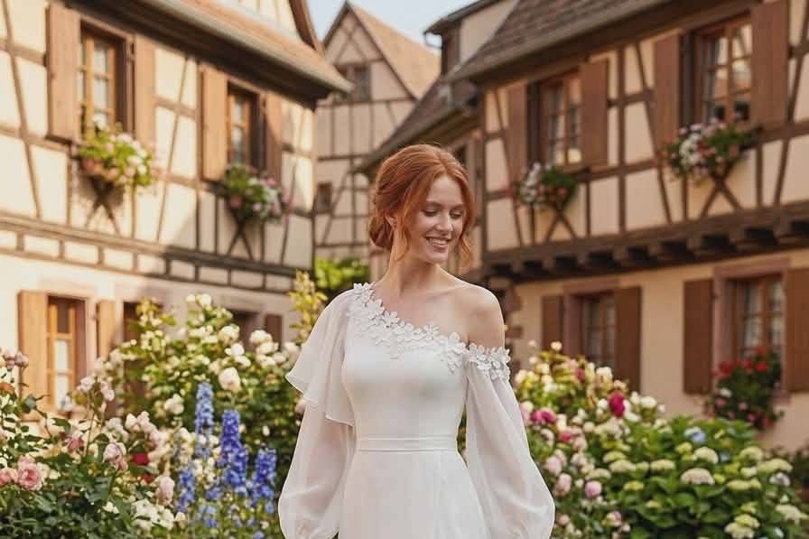 Robe de mariée Alsace