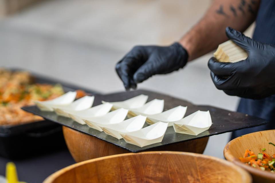Préparation culinaire traiteur