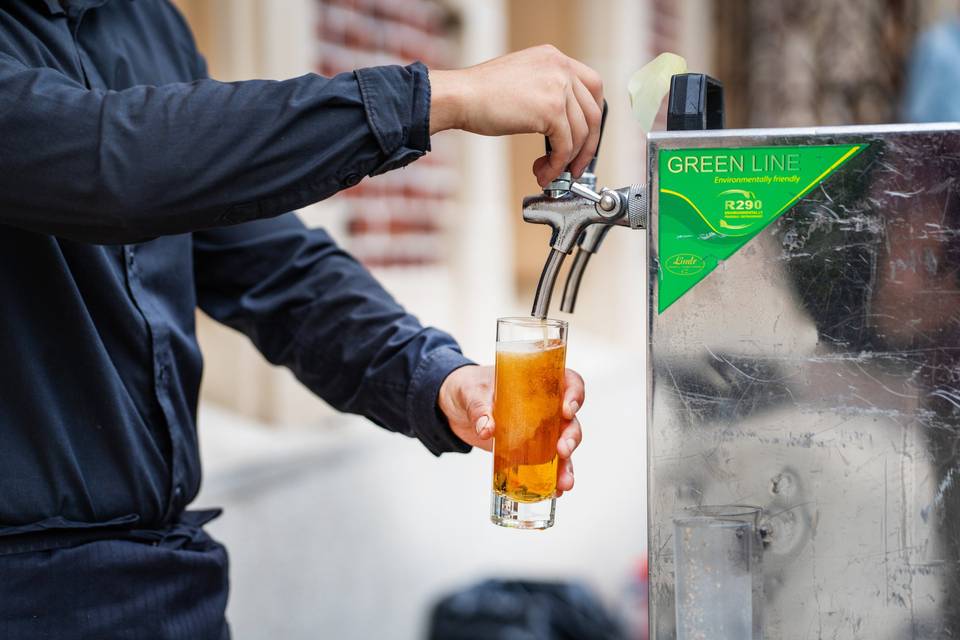 Service bière pression bar