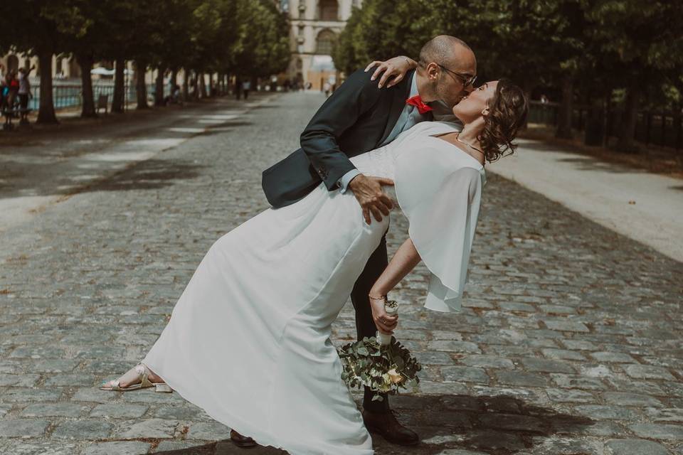 Mariés à Fontainebleau