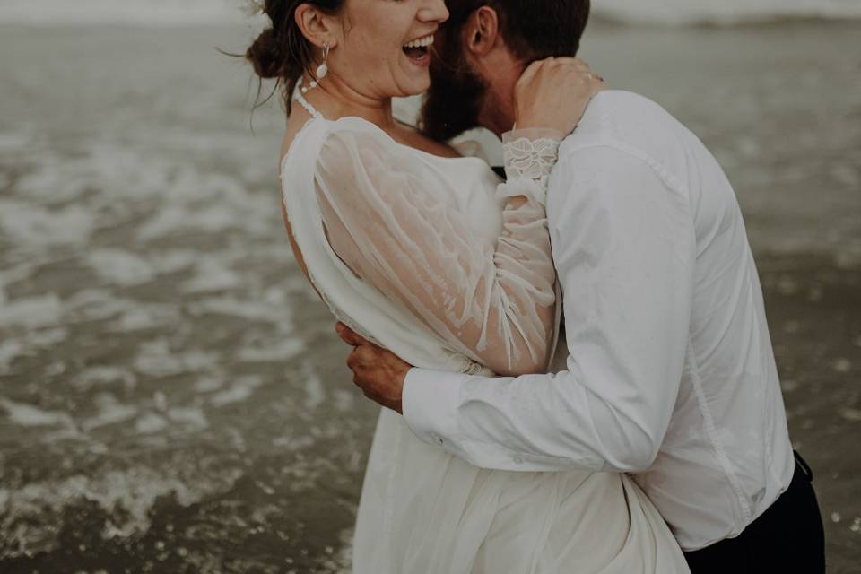 Trash the dress - Cote d'opale